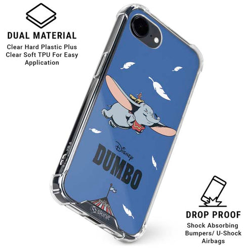 Disney Dumbo Classic Flying Elephant iPhone 16e Clear Case